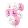 Unicon ballonnen wit en roze