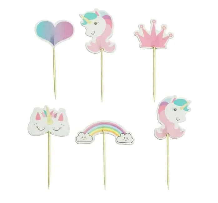 Unicorn prikkers voor een unicorn party