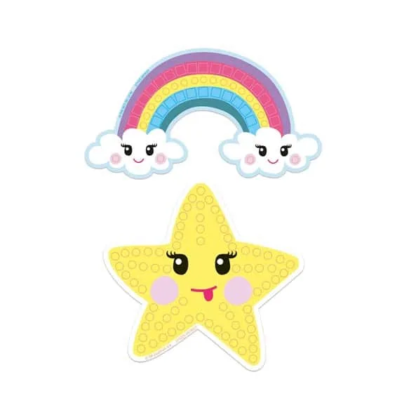 Eenhoorn mozaïek knutselpakket - Afbeelding 3