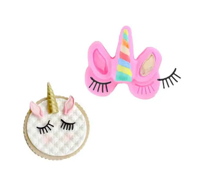 Eenhoorn koekjes maken met deze bakvorm van silicone