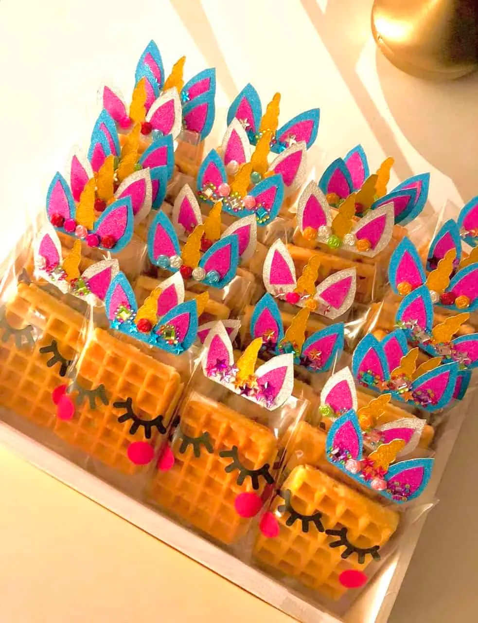 Eenhoorn traktaties maken