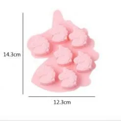 Eenhoorn ijsklontjes maken