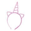Eenhoorn diadeem glitter roze