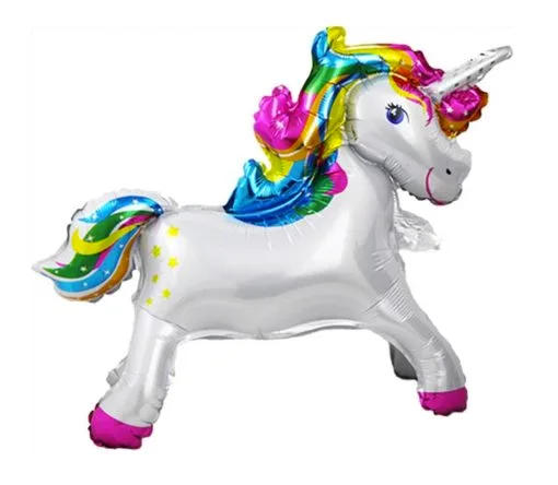 Eenhoorn paard folie ballon
