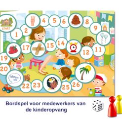 Bordspel voor medewerkers van de kinderopvang