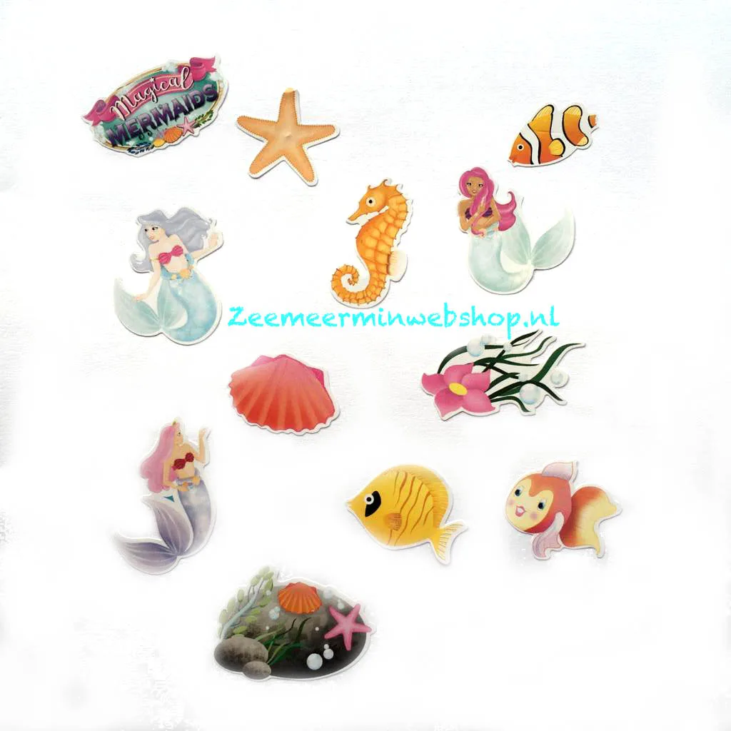 Mermaid stickers
